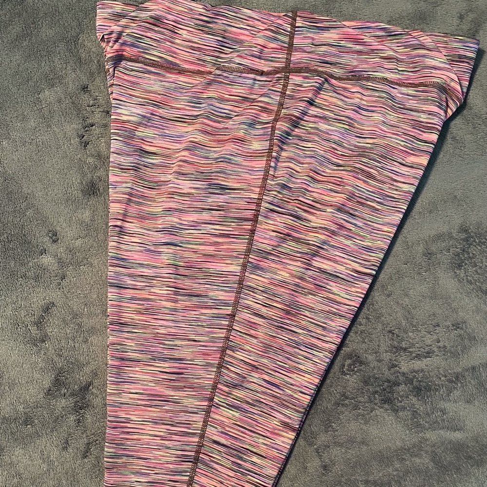Multi color workout capri